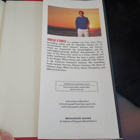 💚3/$20 Book: "Stealing America" - By Dinesh D'Souza - (2015) - Picture 8 of 10